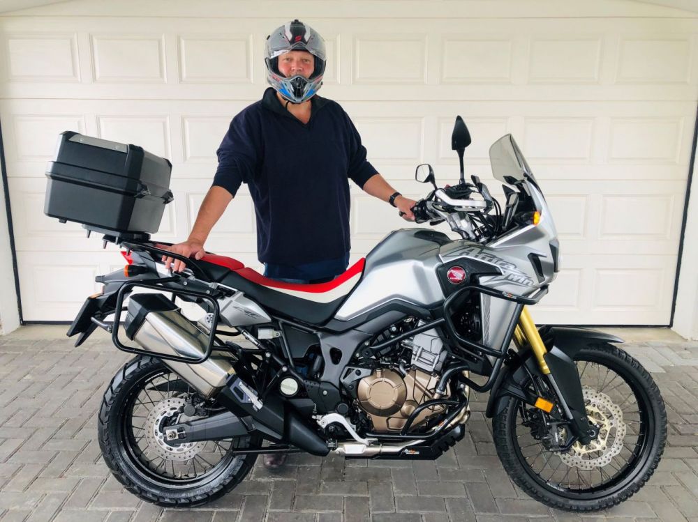 Jaco Theunissen 2016 Honda CRF1000L