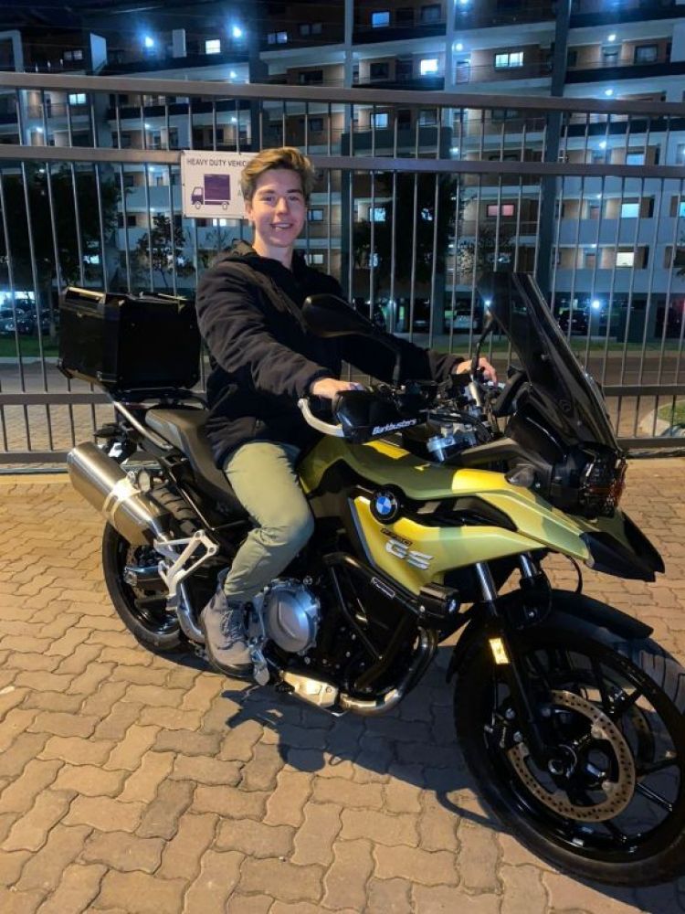 Jacques Aucamp (Pretoria) 2020 BMW F750GS