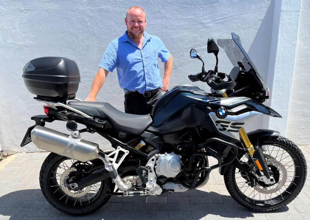Jacques Strydom (J Bay) 2019 BMW F850GS