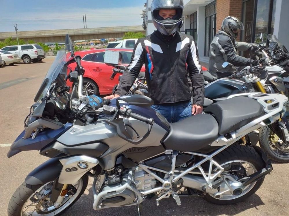 Jeandre de Beer (Polokwane) 2017 BMW R1200GS