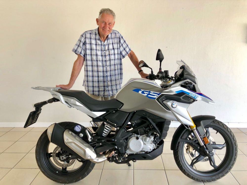 Jim Davis (Wilderness) 2018 BMW G310GS