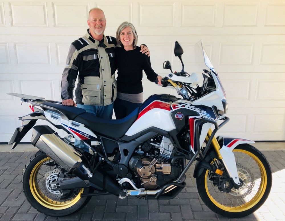 Johan & Christa Steyn (Graaff-Reinet) 2018 Honda Africa Twin DCT