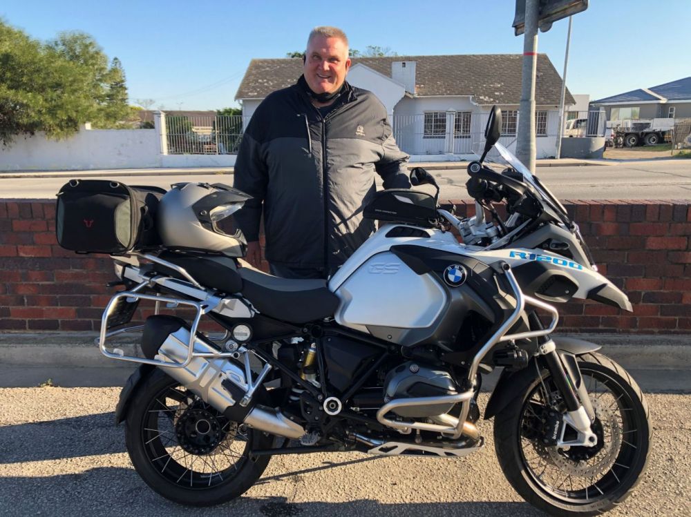 Johan Jonker (Uitenhage) 2015 BMW R1200GS Adventure
