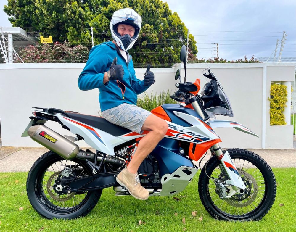 Johann Cooper 2021 KTM 890 R Rally