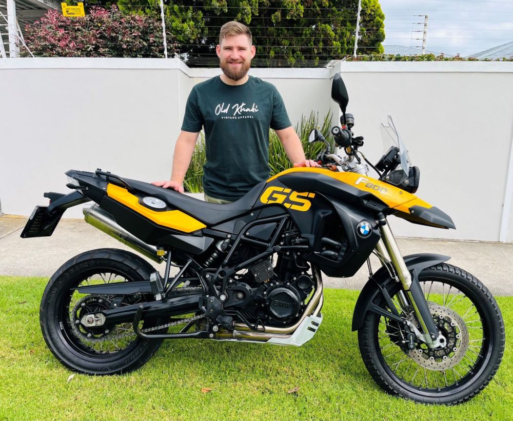 Johann Venter 2009 BMW F800GS