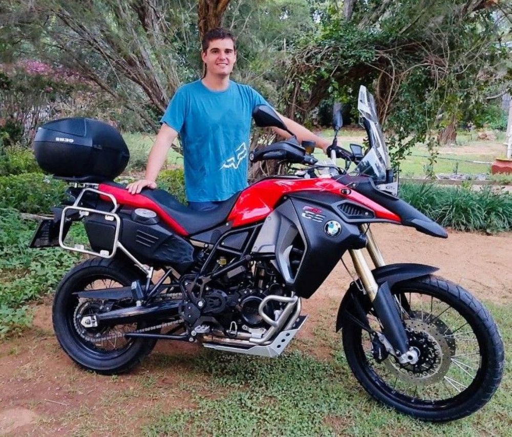 Johannes Roussow (Aliwal  North) 2013 BMW F800GS Adv.