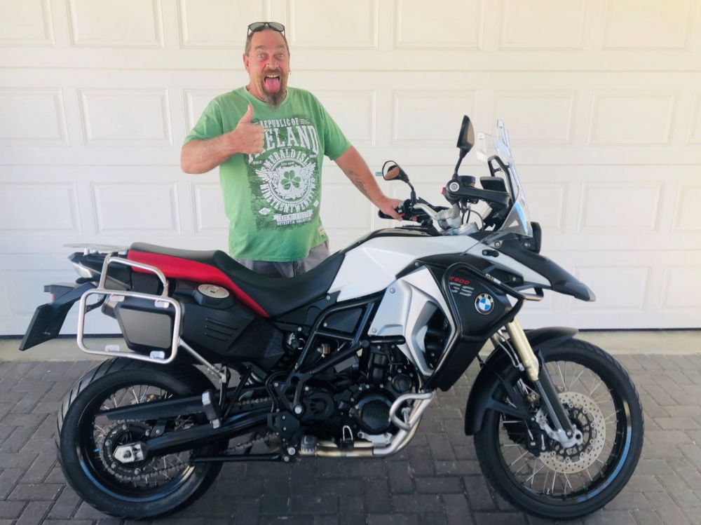 John Allderman (Addo) 2016 BMW F800GS Adventure