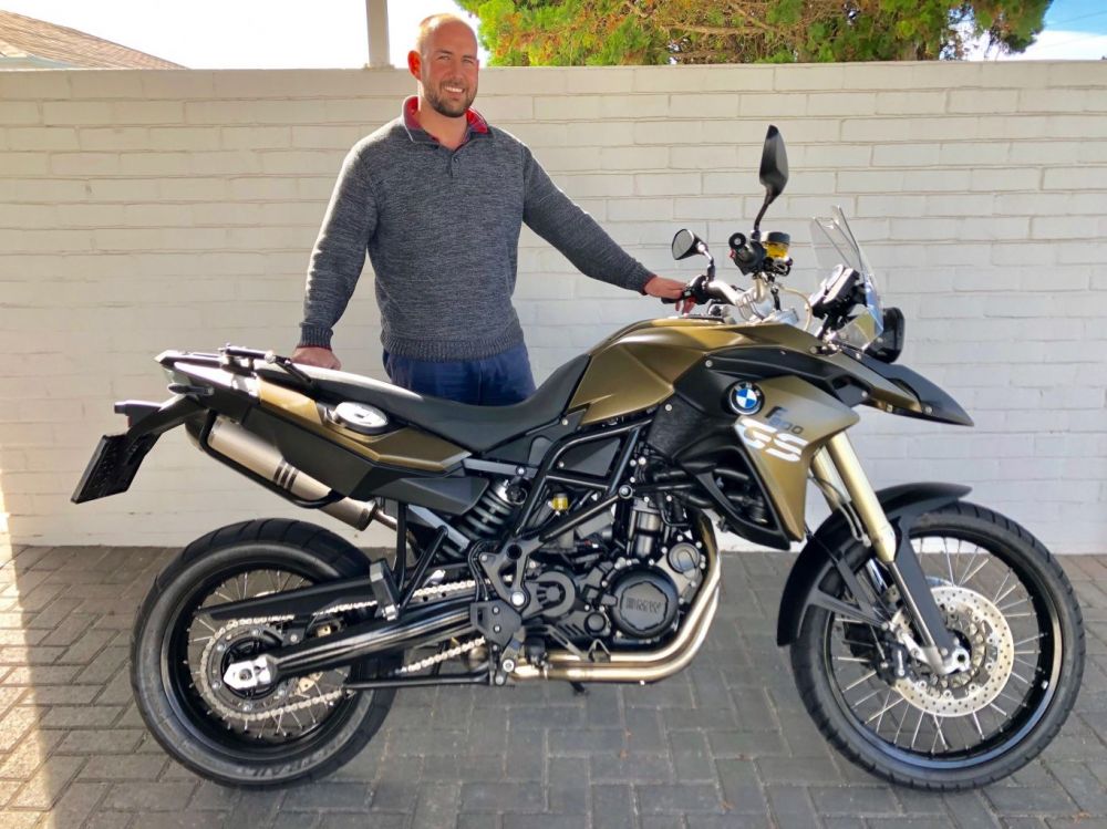 JP Fouche 2013 BMW F800GS
