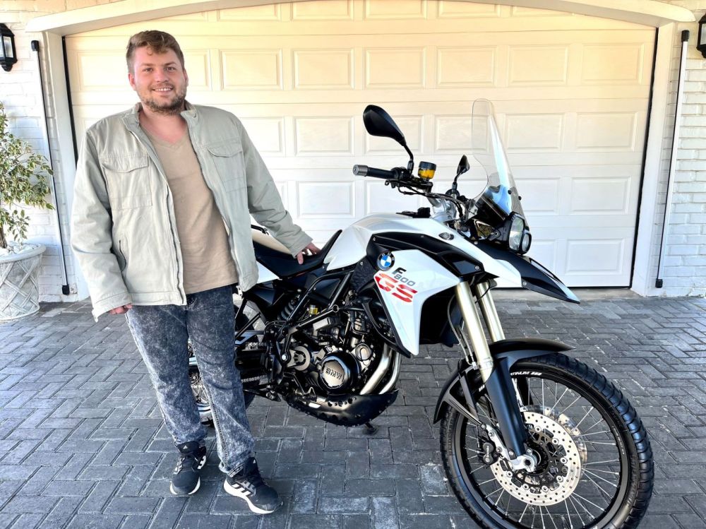 Justin Rudman 2015 BMW F800GS