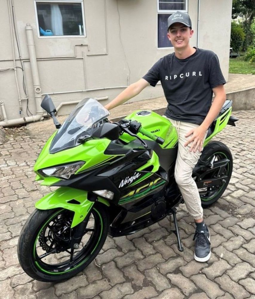 Kevern Mollentze (Durban) 2018 Kawasaki Z400 Ninja
