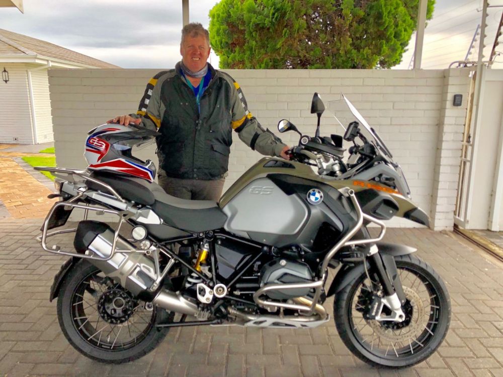 Kevin Diesel (EL) 2014 BMW R1200GS Adventure