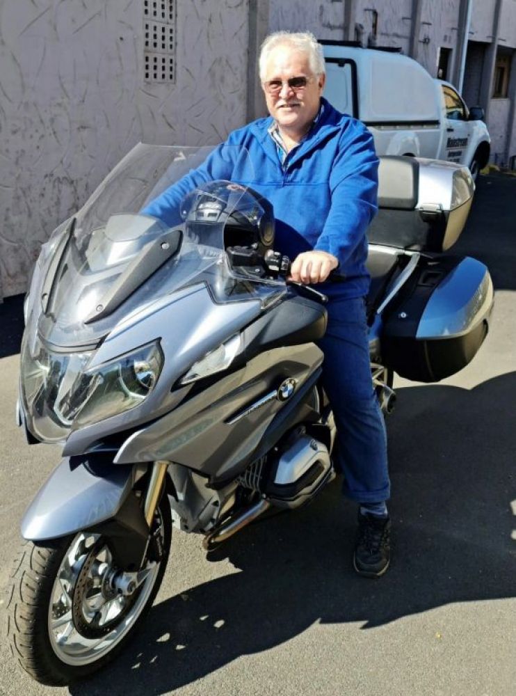 Kobus Jooste (Durban) 2014 BMW R1200RT LC