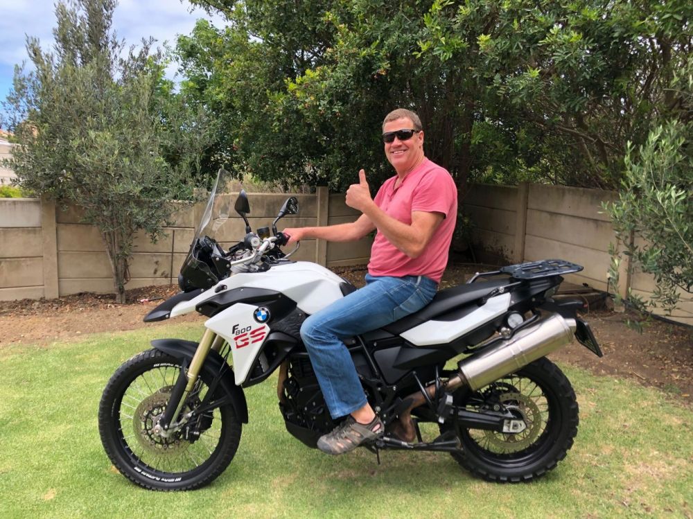 Len Ludik (J Bay) 2015 BMW F800GS