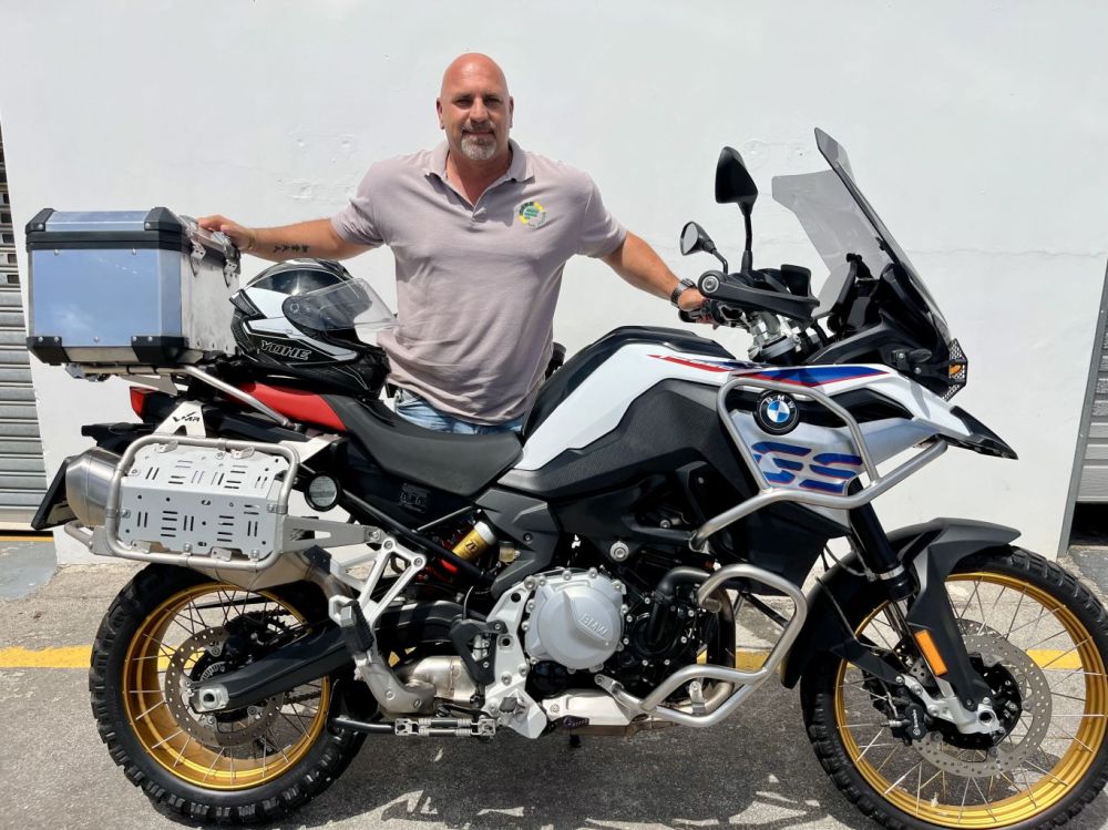 Robby Robson 2019 BMW F850GS