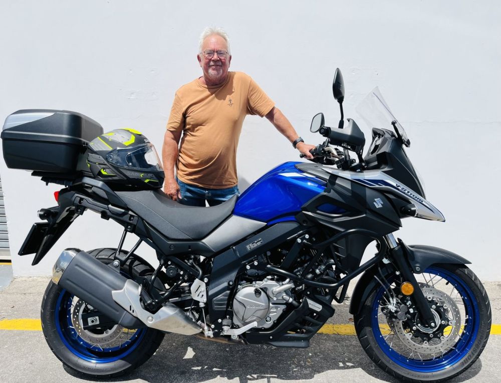 Len Terblanche (St. Francis Bay) 2023 Suzuki 650 V Strom
