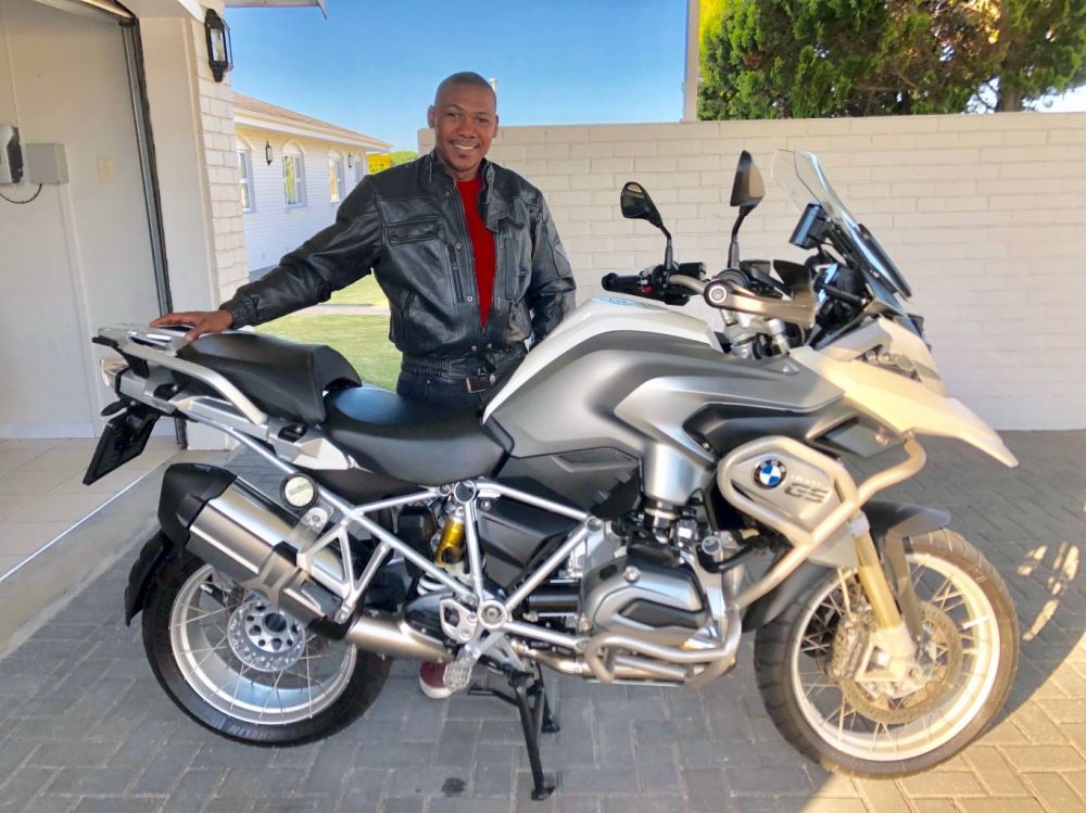 Lungelo Nzo (PE) 2014 BMW R1200GS LC