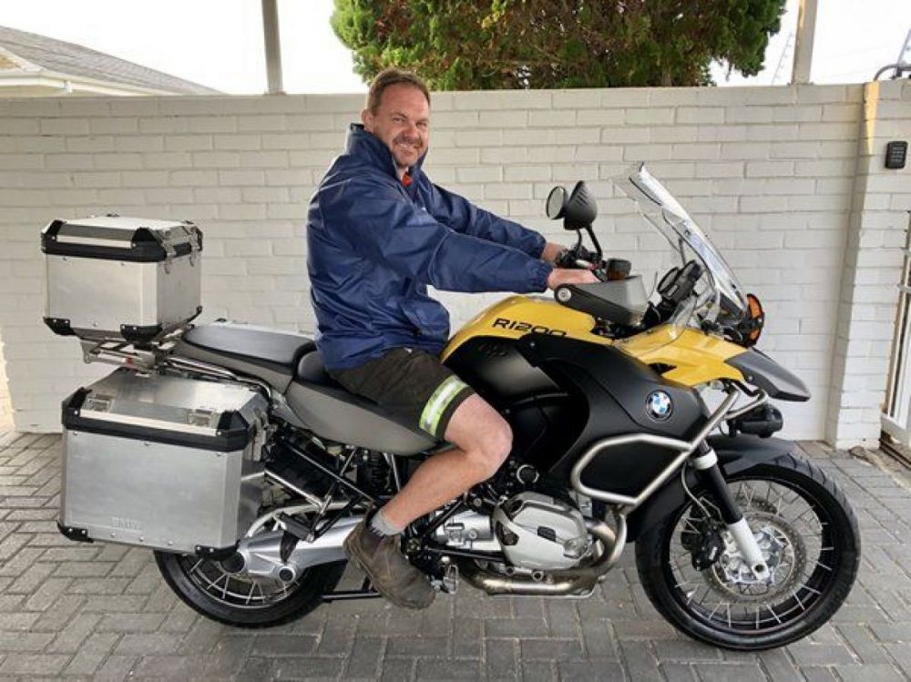 Cobus Barkhuizen 2011 BMW R1200GS Adventure