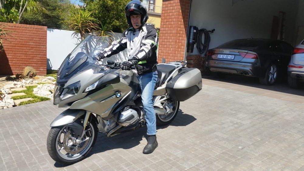 Eicker de Klerk (JHB) 2016 BMW R1200RT