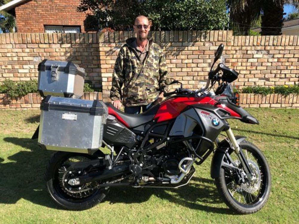 Rene Schoeman 2014 BMW F800GS Adventure