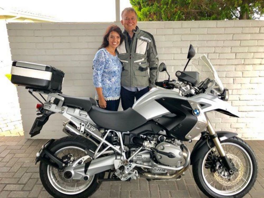 Roelof & Tanya Vermeulen 2009 BMW R1200GS