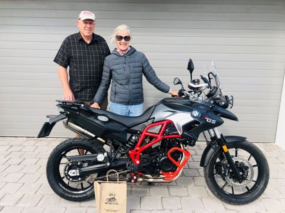 Tom & Rachel Du Plessis (St. Francis Bay) 2017 BMW F700GS