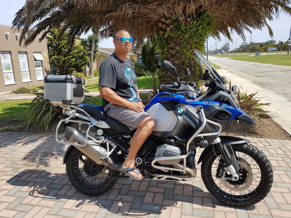 Wayne Baatjies (PE) 2014 BMW R1200GS Adventure LC