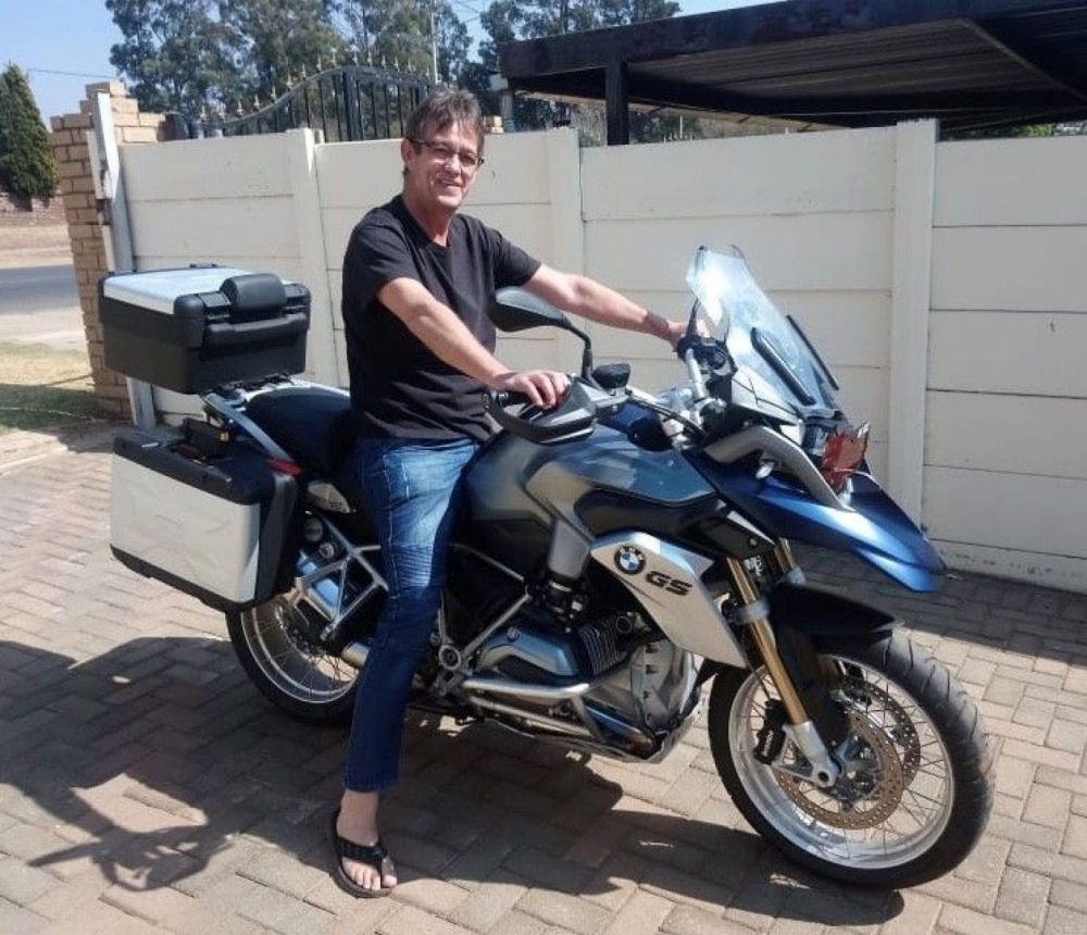 Manie van Eeden (Rustenburg) 2015 BMW R1200GS