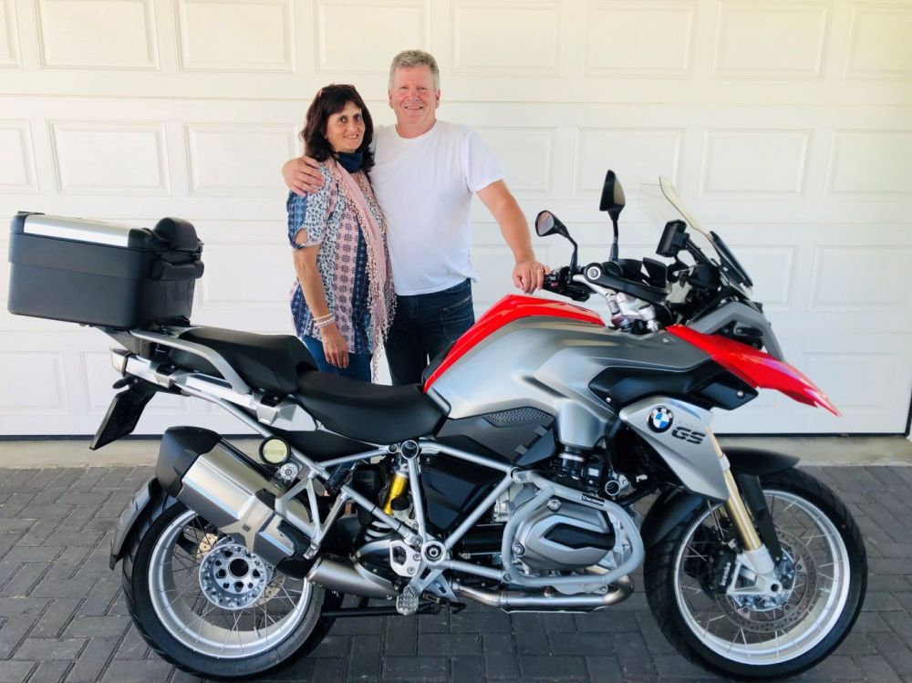 Marius Ackerman (Middelburg) 2014 BMW R1200GS