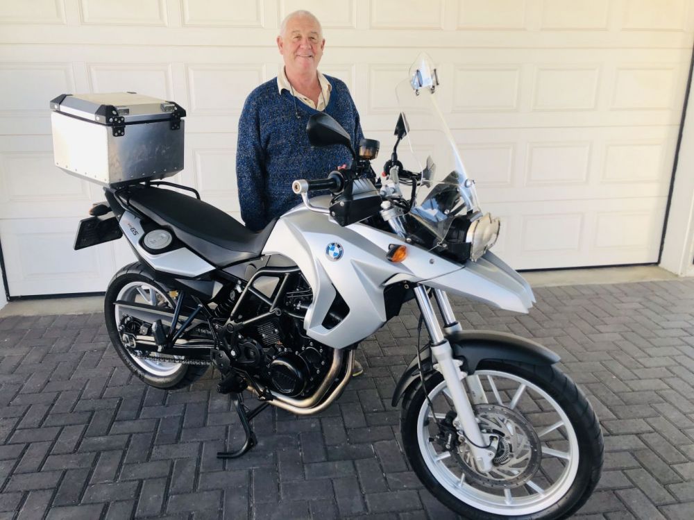 Mark Scholtz 2010 BMW F650GS