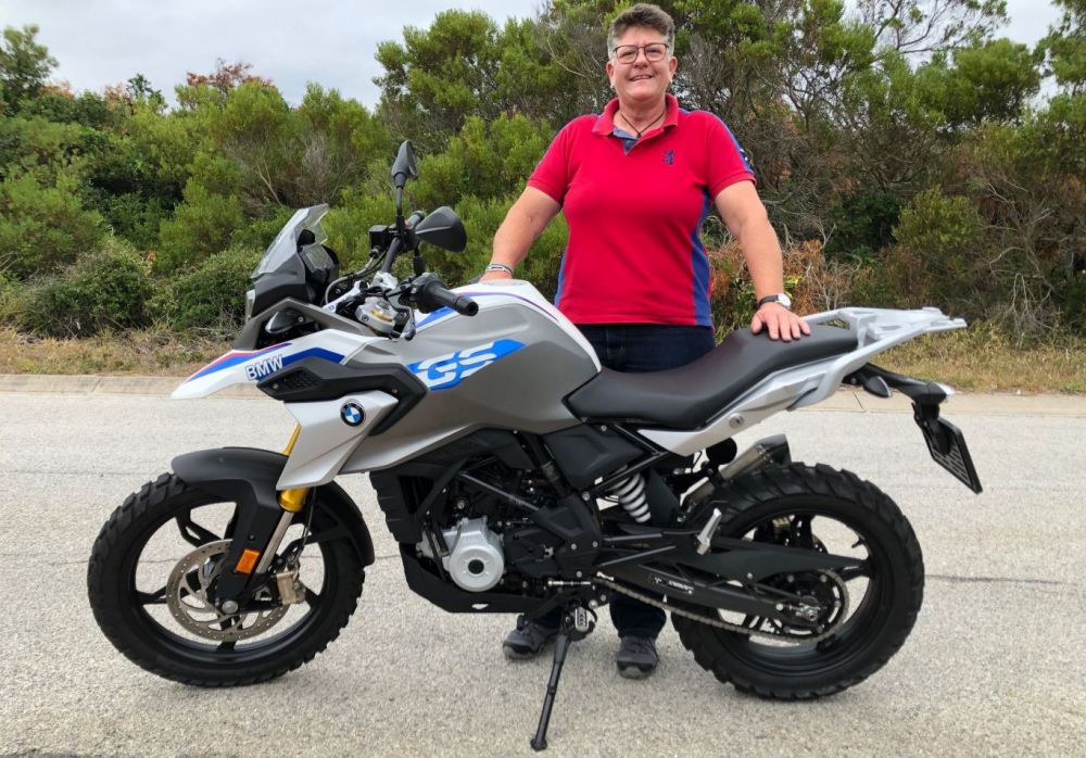 Marnell van Schoor (PE) 2019 BMW G310GS