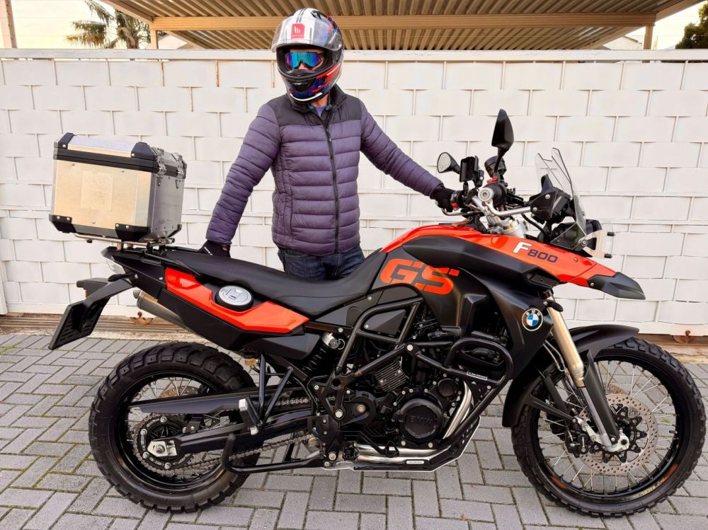 Maurice Van Niekerk 2011 BMW F800GS