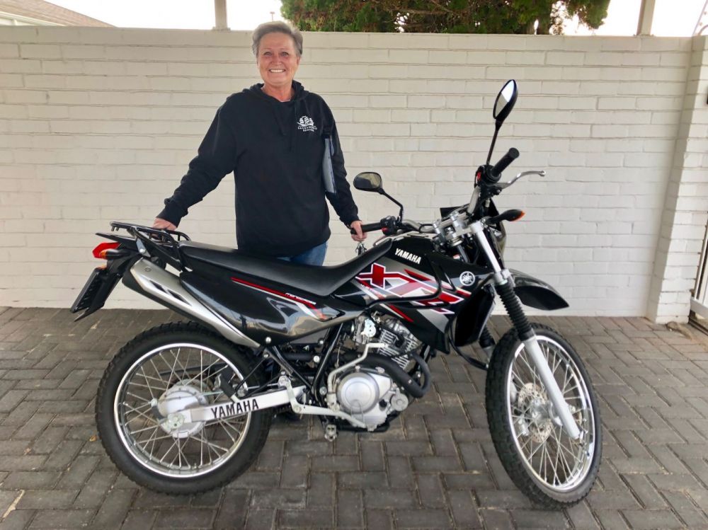 Melony Williamson 2017 Yamaha XTZ 125