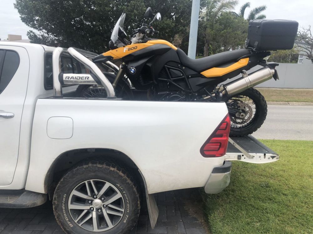 Morne Gouws (Kirkwood) 2008 BMW F800GS