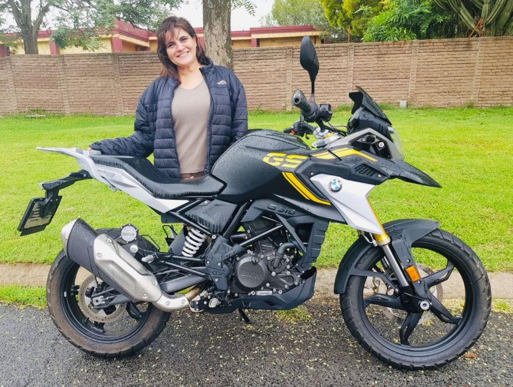 Nela Savvides (Joburg) 2021 BMW G310GS MU