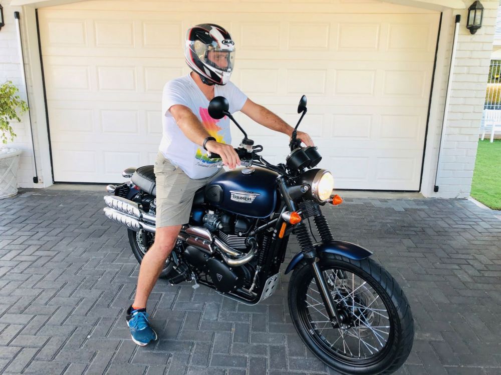 Nico De Bruin 2015 Triumph Scrambler 900