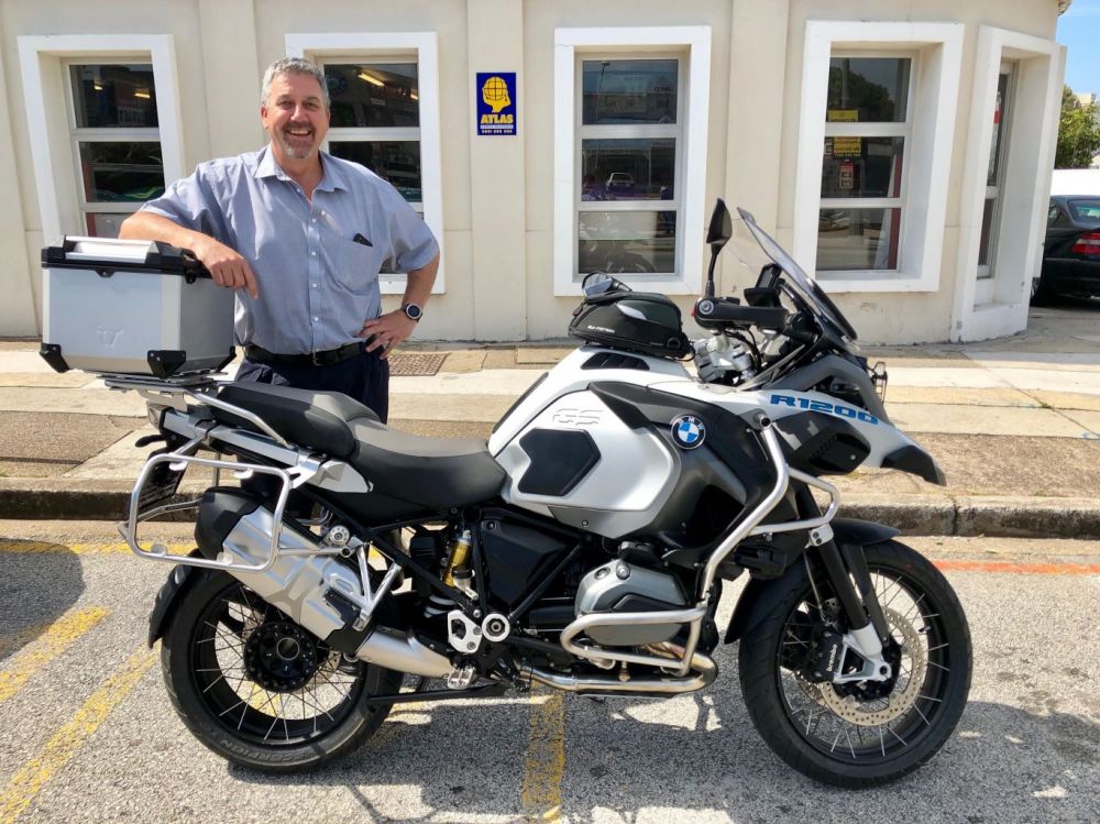Nico de Villiers (PE) 2014 BMW R1200GS Adventure