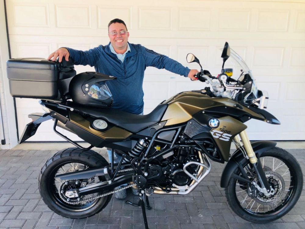 Nico Hanekom 2014 BMW F800GS