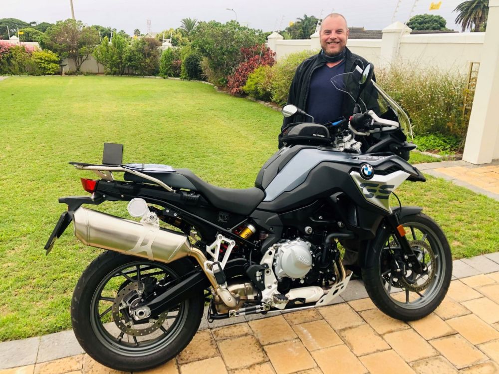 Nico Oosthuysen 2020 BMW F750GS