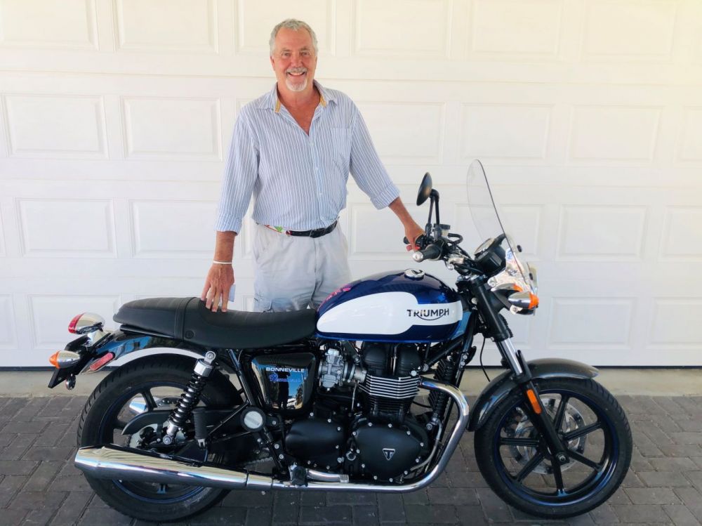 Pete Friedlinghaus (Colchester) 2018 Triumph Bonneville