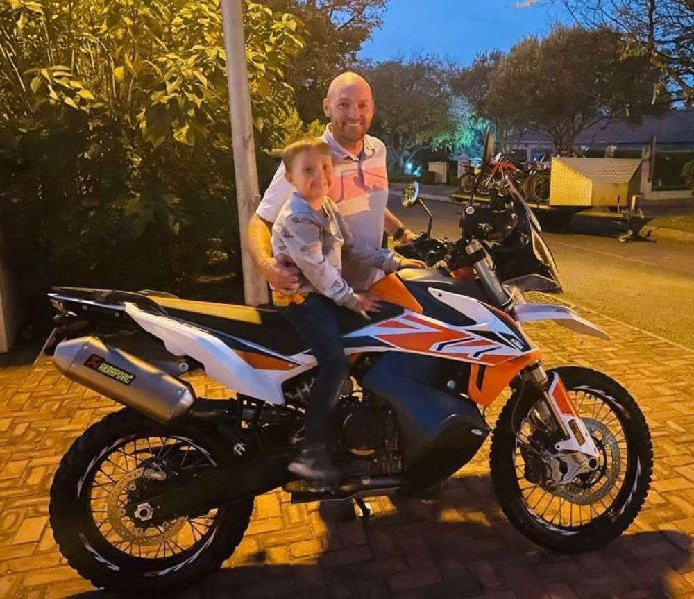 Pierre Ackerman (Edenvale) 2020 KTM 790 R Rally