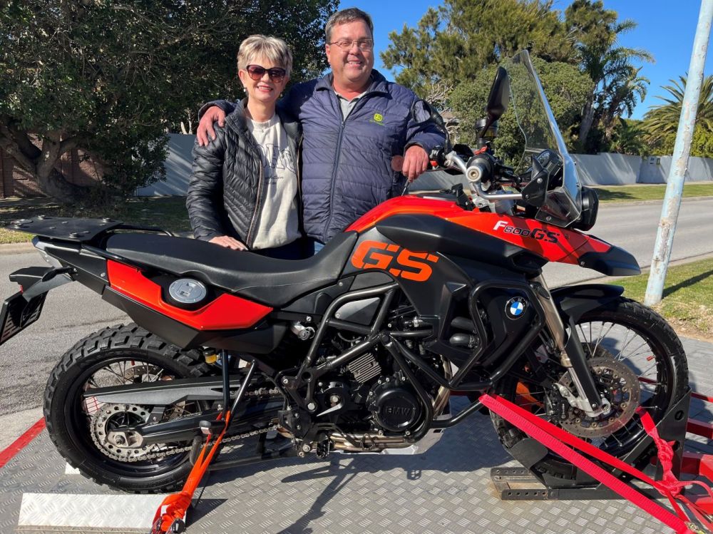 Pieter Myburgh (Cradock) 2011 BMW F800GS