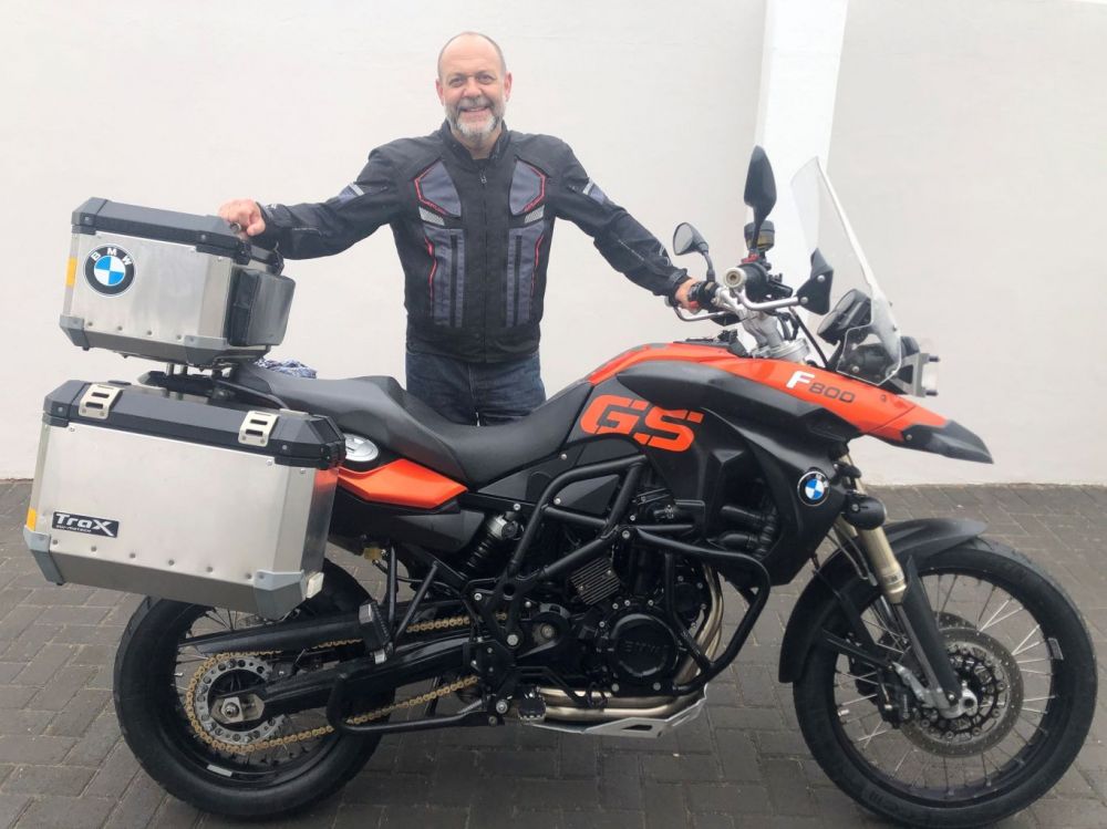 Pieter Vorster 2010 BMW F800GS