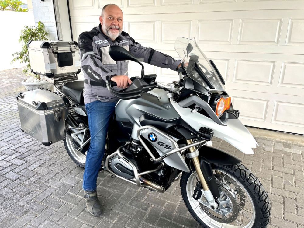Pieter Vorster 2015 BMW R1200GS