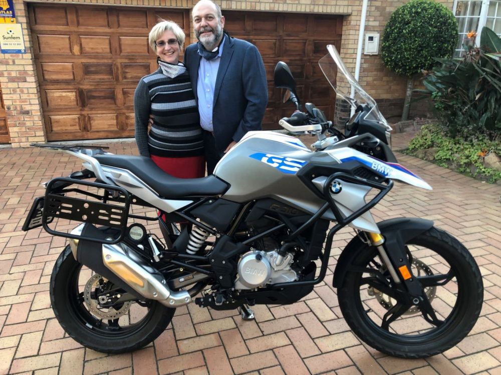 Pieter Vorster 2020 BMW G310GS