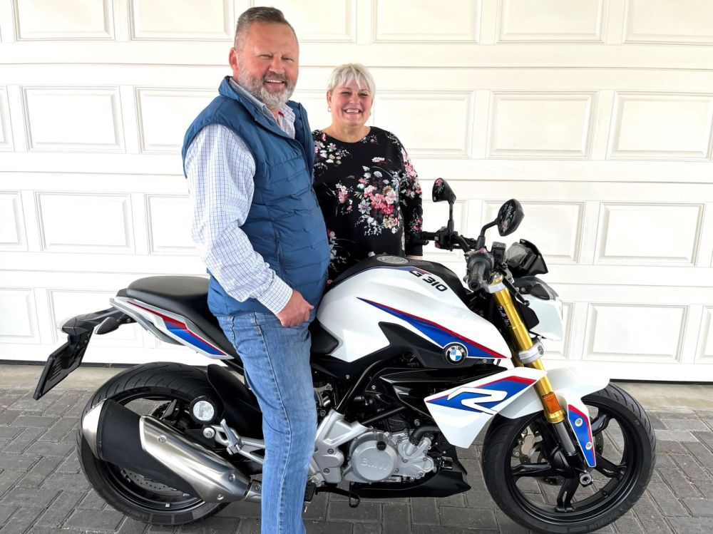 Riaan De Lange 2017 BMW G310R