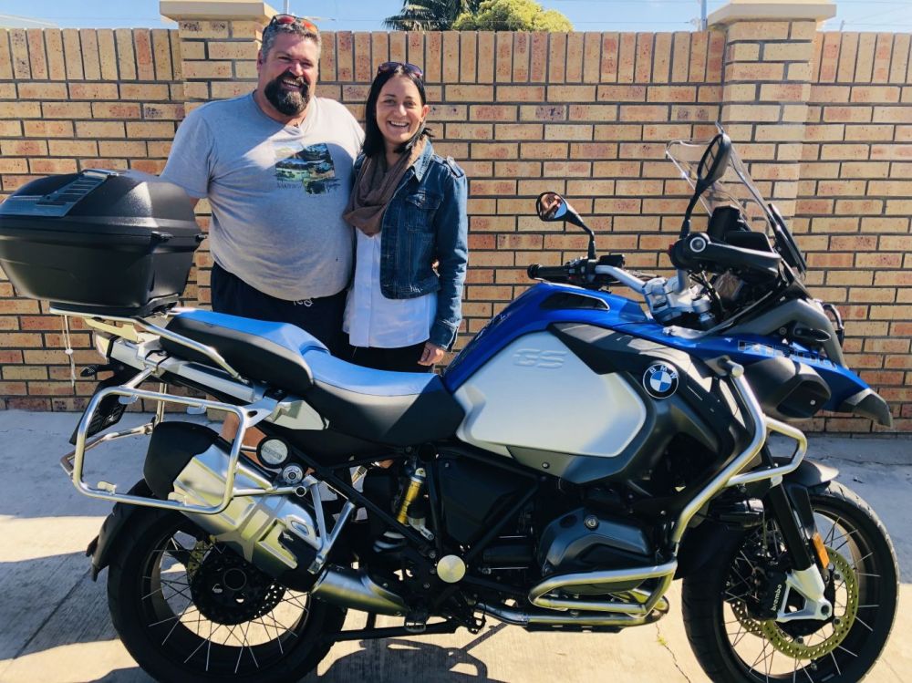 Riaan Moag (Stilbaai W.C) 2016 BMW R1200GS Adventure