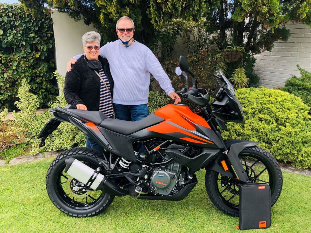 Rob Hunter (Aston Bay) 2020 KTM 390 Adventure