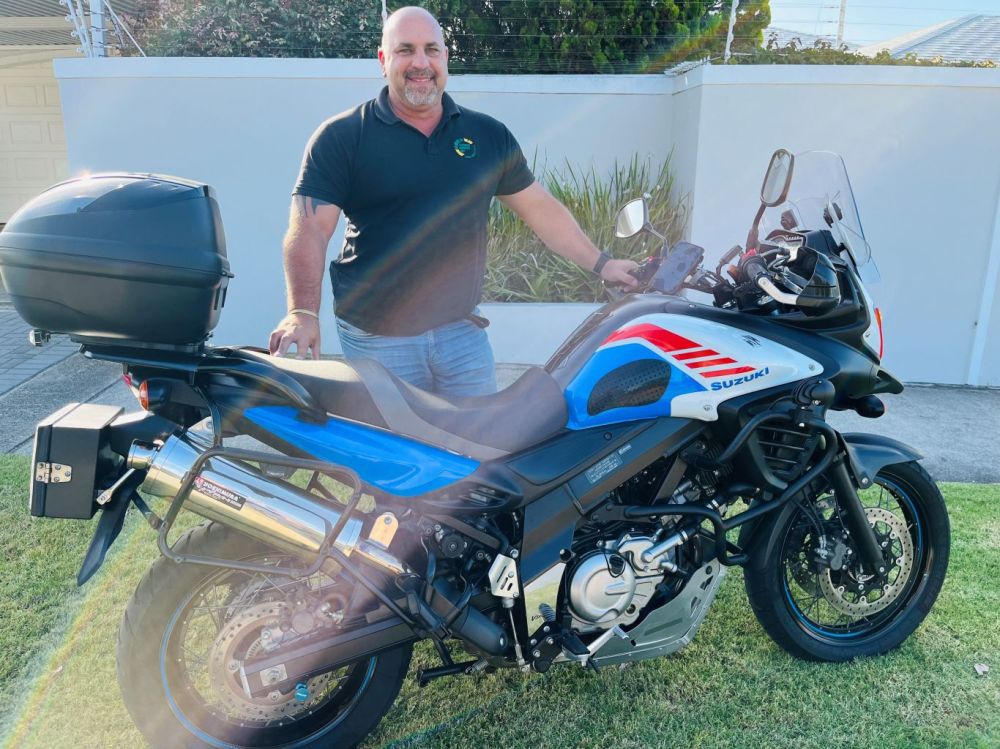 Robby Robson 2015 Suzuki 650 V Strom