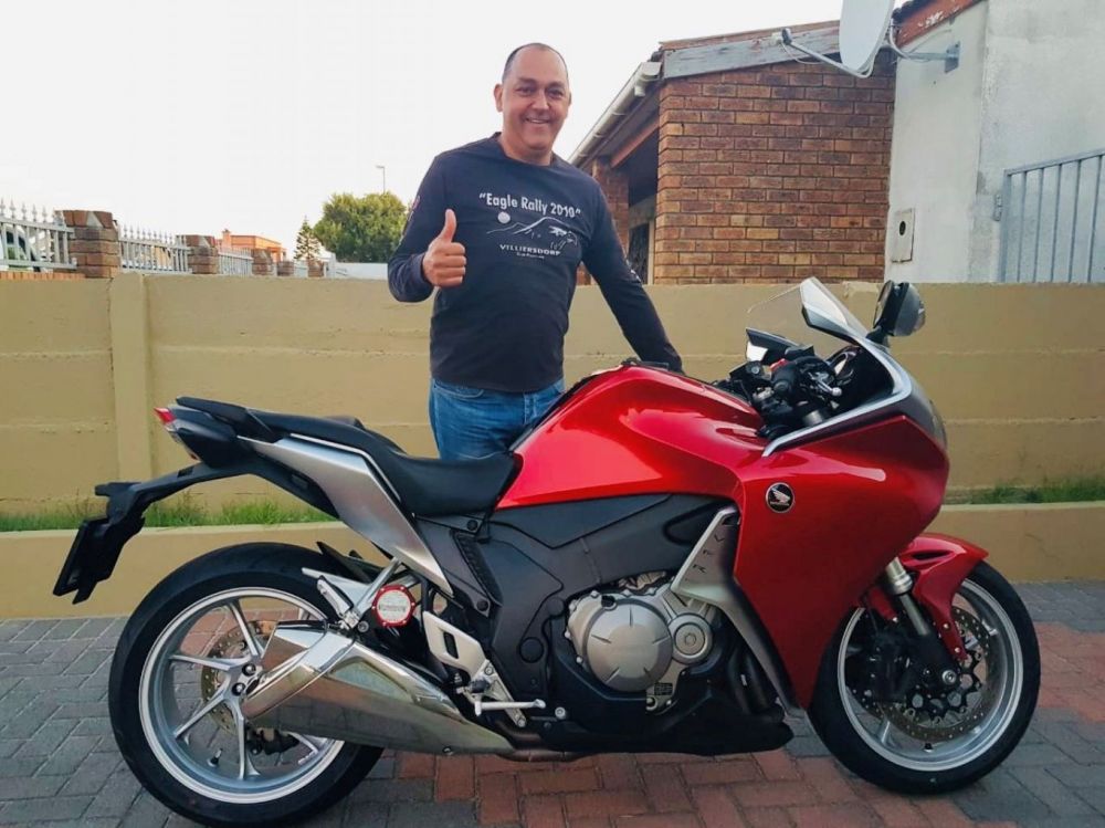 Rodney Curtis (Cape Town) 2013 Honda VRF1200F