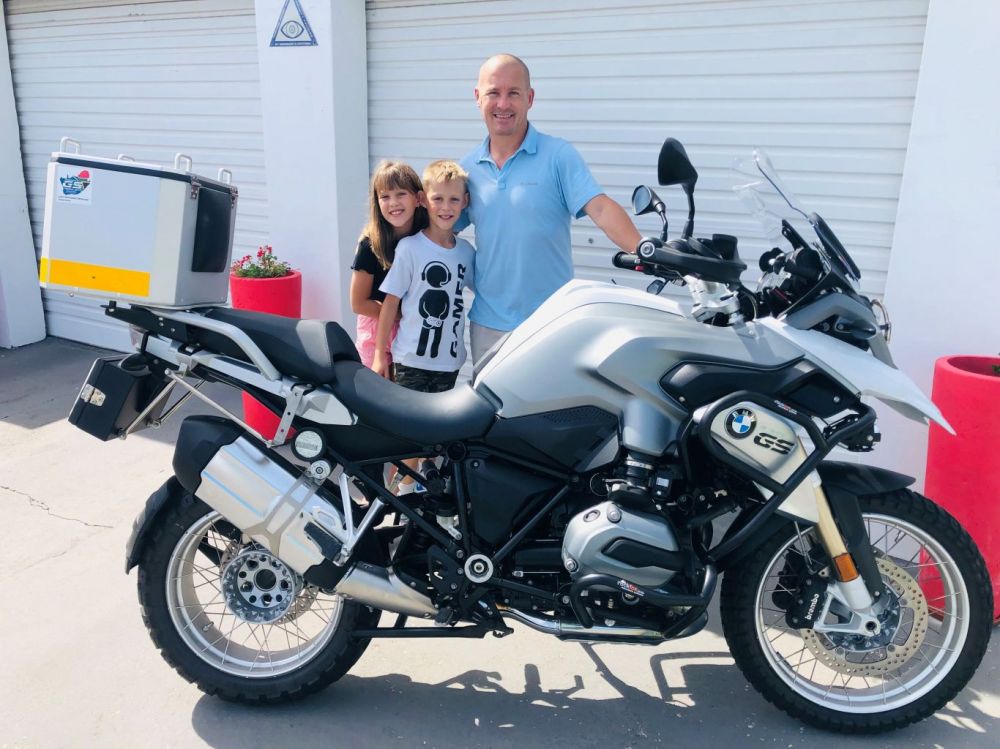 Rudi Bellingan 2016 BMW R1200GS Trophy